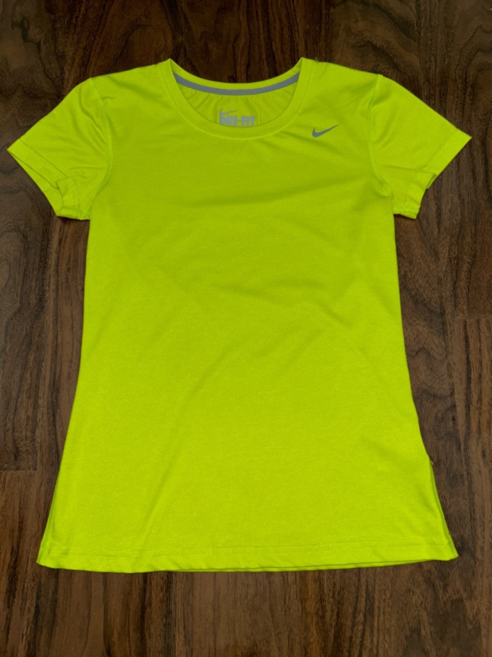 Nike Women's Dri-FIT Short Sleeve Tee - Neon Yellow-Green